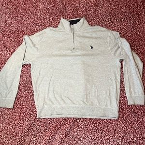 Polo Quarter Zip Sweater